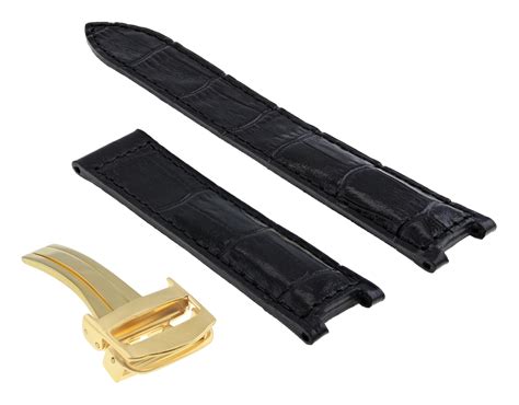 cartier watch band deployment buckle|cartier santos gold strap.